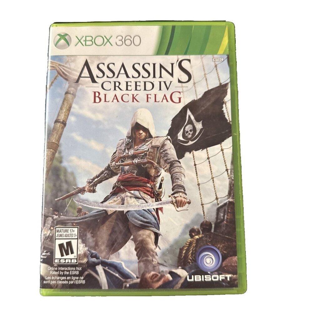 Assassins Creed IV 4 Black Flag Target Edition Xbox 360!